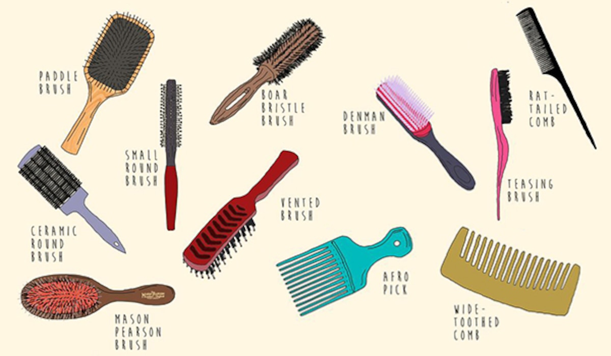 What are 3 types of combs?
